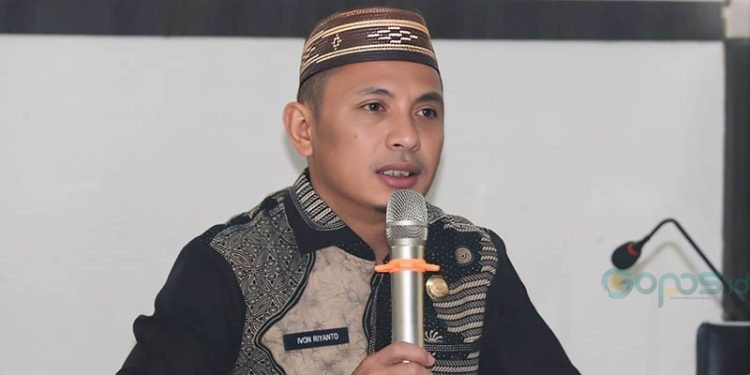 Sekretaris Dinas Kesehatan Kabupaten Gorontalo, Ivon Riyanto Abdullah