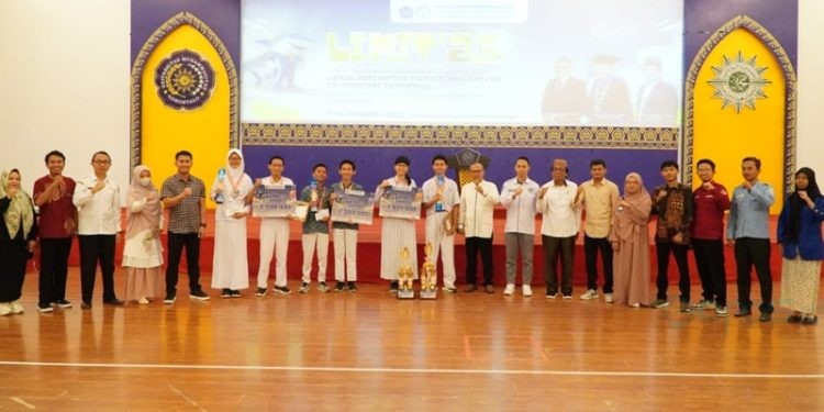 Universitas Muhammadiyah Gorontalo sukses menggelar lomba matematika LIMIT'25 untuk tingkat SMA sederajat se Gorontalo.(Foto UMGO)