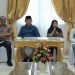 Wakil Gubernur Gorontalo Idah Syahidah, saat mendampingi Gubernur Gusnar, pada konferensi pers dengan wartawan di Rujab Gubernur, Minggu, (2/3/2025).