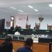 Sidang perkara dugaan korupsi dengan terdakwa Hamin Pou kembali mengalami penundaan pada Senin, 24 Maret 2025.