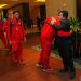 Ketua Umum PSSI Erick Thohir (kanan) menyalami pemain saat melepas pemain dan ofisial Timnas Indonesia menuju Australia di Jakarta, Minggu (16/3/2025). ANTARA FOTO/HO/Humas PSSI/wpa/YU (ANTARA FOTO/PSSI)