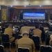 Rapat Banggar DPRD Kota Gorontalo dan TAPD Kota Gorontalo, Senin (10/3/2025).(Foto Rama Gopos)