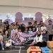 Keceriaan anak-anak dari Panti Asuhan Marhamah berpose bersama manajemen Citimall Gorontalo dalam program CSR Citimal Gorontalo berbagi berkah ramadan, Jumat (21/3/2025)