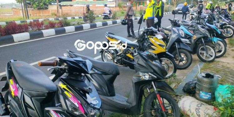 Awal Ramadhan, Balap Liar di Center Poin Bone Bolango Resahkan Warga