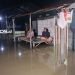 Banjir kembali menggenangi sejumlah titik di Kecamatan Suwawa Kabupaten Bone Bolango, Selasa (11-3-2025).