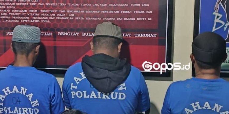 3 Nelayan asal Pohuwato terancam pidana penjara 10 tahun karena menggunakan bom ikan.