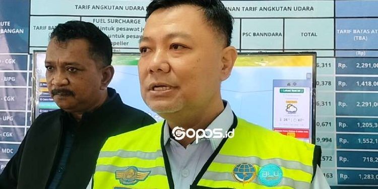 Kepala Bandara Djalaludin Gorontalo, Joko Harjani dikonfirmasi Ahad pagi (23-3-2025).