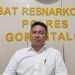 Kasat Narkoba Polres Gorontalo, Iptu Rudianto Simbala saat dikonfirmasi, Senin (10/3/2025). (Foto: Putra/Gopos)