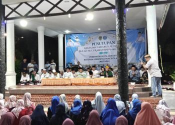 Pelaksanaan khatam quran di Rumah Dinas Wali Kota Gorontalo, Jumat (14/3/2025)