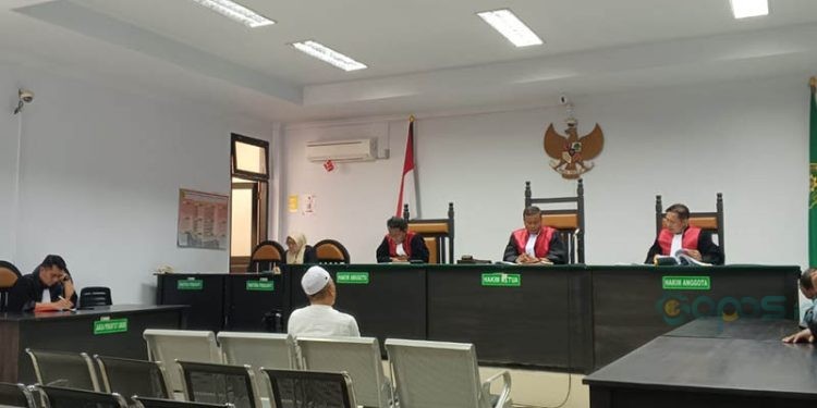 Vonis pengadilan Tipikor Gorontalo terhadap kasus jalan Panjaitan Kota Gorontalo, Kamis (6/3/2025)