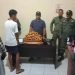 Petugas Satpol PP Pohuwato memberikan pembinaan terhadap 16 remaja yang didapati berduaan di kompleks Blok Plan Marisa