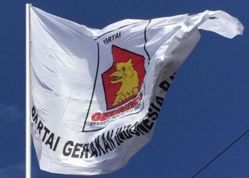 Ilustrasi Partai Gerindra.(Istimewa)