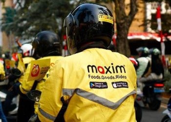 Ilustrasi ojek online Maxim Indonesia