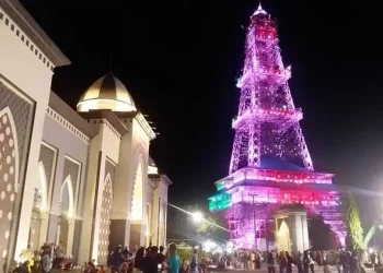 Ilustrasi Pakaya Tower Limboto, Kabupaten Gorontalo.(Foto Hulondalo)