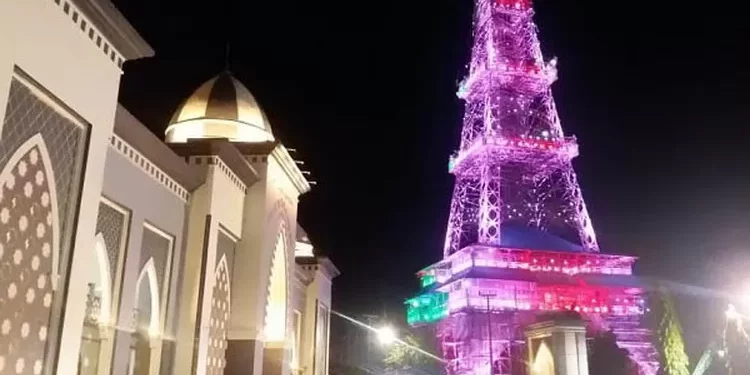 Ilustrasi Pakaya Tower Limboto, Kabupaten Gorontalo.(Foto Hulondalo)