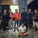 MA saat diamankan Tim Opnas Satres Narkoba Polresta Gorontalo Kota.(Foto Polres Gtlo Kota)