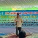 Walikota gorontalo dalam sambutan acara halal bi halal komunitas purna bakti kota gorontalo.