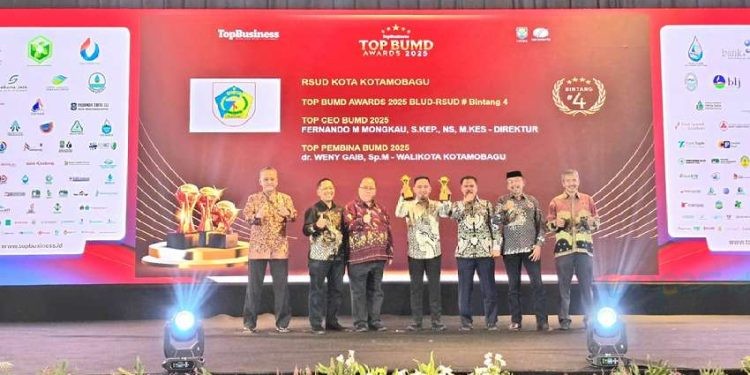 Prestasi membanggakan diraih Wali Kota Kotamobagu, dr. Wenny Gaib, Sp.M, yang dianugerahi penghargaan Top Pembina BUMD 2025 dalam ajang TOP BUMD Awards.