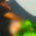 Susan Mokoagow (26) saat dilarikan ke Puskesmas Nuangan.(F. Istimewa)