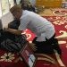 Bupati Pohuwato Saipul Mbuinga turut menyambangi kediaman keluarga korban yang tengah berduka.