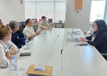 Bupati Pohuwato, Saipul Mbuinga, melakukan audiensi dengan Direktorat Pemberdayaan Usaha Kementerian Kelautan dan Perikanan (KKP), Rabu (23/04/2025).