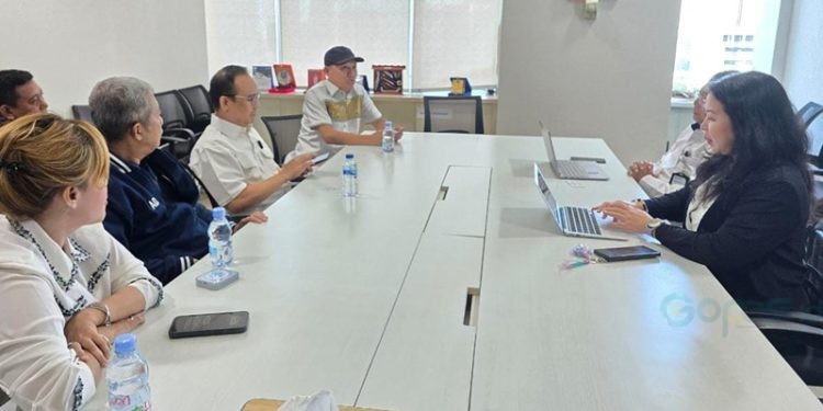 Bupati Pohuwato, Saipul Mbuinga, melakukan audiensi dengan Direktorat Pemberdayaan Usaha Kementerian Kelautan dan Perikanan (KKP), Rabu (23/04/2025).