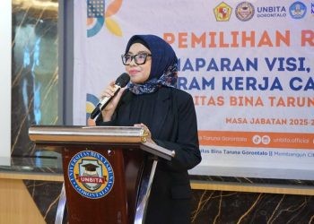 Dr. Ellys Rachman, S.Sos., M.Si kembali terpilih sebagai Rektor UNBITA Gorontalo periode 2025-2029 melalui Sidang Senat UNBITA Gorontalo.