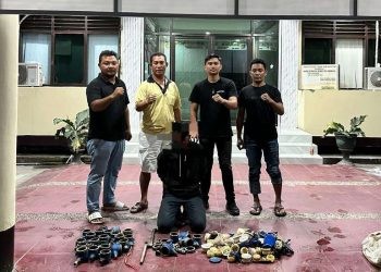 Team rajawali Polresta Gorontalo Kota berhasil mengungkap Pelaku pencurian meteran air yang meresahkan warga Kota Gorontalo pada Selasa (8-4-2025).