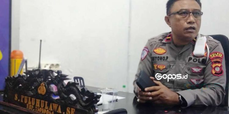 KBO Lantas Polres Bone Bolango, Ipda Suyono Puluhulawa dikonfirmasi Senin (14-4-2025).
