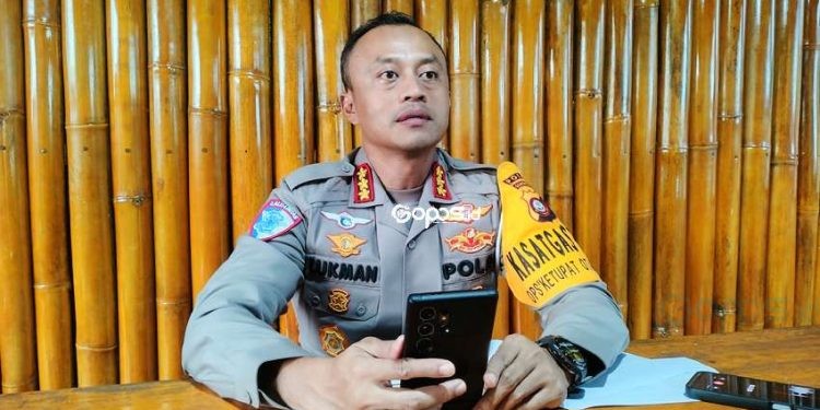 Direktur Lalulintas Polda Gorontalo, Kombes Pol Lukman Cahyono