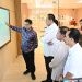 Menkes Budi Gunadi Sadikin ketika menerima rombongan Gubernur Gorontalo Gusnar Ismail bersama tim terkait rencana pengembangan RSUD dr Hasri Ainun Habibie Gorontalo.