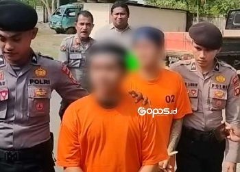 Kepolisian Resor (Polres) Bone Bolango mengamankan dua remaja yang asik nyabu di Kecamatan Tilongkabila Bone Bolango.
