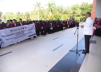 500 Mahasiswa Terpilih Laksanakan UNG Mengajar Batch 7