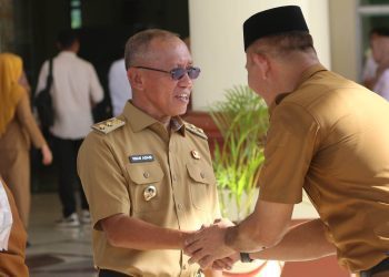 Wakil Bupati Pohuwato, Iwan Adam, bersilaturahmi dengan ASN di lingkungan Pemkab Pohuwato