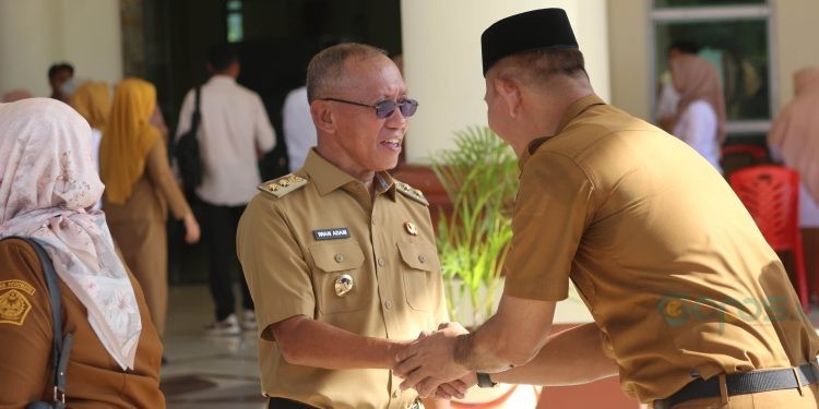 Wakil Bupati Pohuwato, Iwan Adam, bersilaturahmi dengan ASN di lingkungan Pemkab Pohuwato