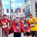 4 pelari dari The Gorontalo Runners yang mengikutinya & berhasil finish di event yang tahun ini merupakan penyelenggaraan tahun ke 45. Merela  Olis Eraku yang juga Capten The Gorontalo Runners, Agus Lahinta, Monica Kambey & Alpharo Phay.