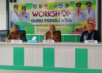 Workshop HIV/AIDS Kabupaten Gorontaloo. (Foto: IStimewa)