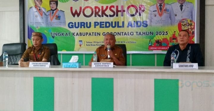 Workshop HIV/AIDS Kabupaten Gorontaloo. (Foto: IStimewa)