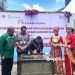 Foto Menteri Pendidikan Tinggi, Sains dan Teknologi RI, Brian Yuliart saat meresmikan gedung Laboratorium Kemaritiman di UNG (Sabtu/3/5/2025) (Foto:Rama/Gopos)
