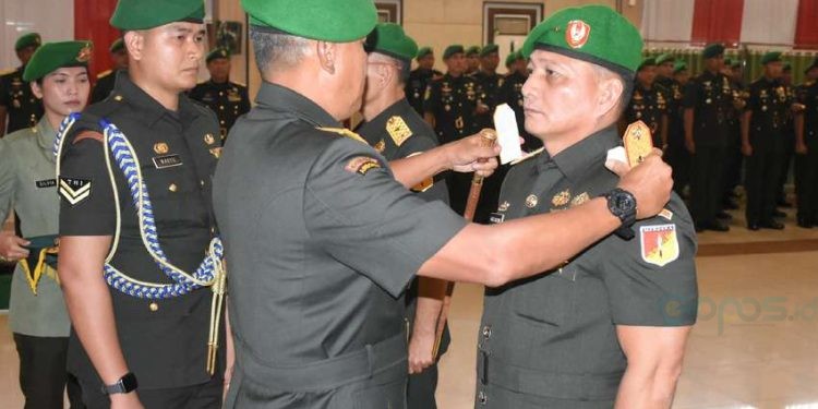 Panglima Kodam XIII/Merdeka, Mayjen TNI Suhardi, S.I.P., memimpin langsung upacara Serah Terima Jabatan (Sertijab) Komandan Korem (Danrem) 133/Nani Wartabone dari Brigjen TNI Hari Pahlawantoro, S.Sos., kepada Brigjen TNI Hardo Toga Parlindungan Sihotang.