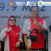 Rektor UNBITA Gorontalo yang juga Ketua ADRI Gorontalo Ellys Rachman bersama Kepala BNN Boalemo Ibrahim Paneo pada dialog di radio suara RH.
