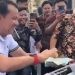 Cuplikan Anggota DPRD Lampung Utara, Hatami, sedang menyawer DJ