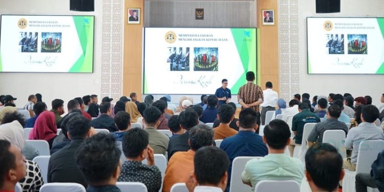 Sosialisasi Metrologi Legal kepada pengelola SPBU se-Sulawesi Selatan, Rabu (14/5/2025).