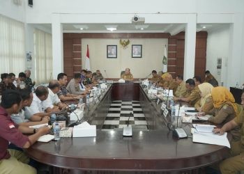 Bupati Asahan Pimpin Rapat Forkopimda
