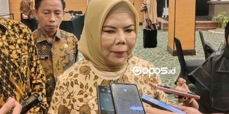 Wakil Gubernur Gorontalo Idah Syahidah.(Foto Putra Gopos)