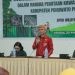 Wakil Bupati Pohuwato, Iwan Adam, memberikan sambutan sosialisasi Inver PPTKH, berlangsung di Warkop Oma, Kamis (22/05/2025) (Razak Prokopim Pohuwato)