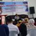 Sekda Pohuwato, Iskandar Datau, memberikan sambutan penilaian lomba kampung KB tingkat Provinsi Gorontalo, Rabu (21/5/2025) (Sadrin Prokopim Pohuwato)