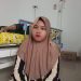 HK selaku ibu korban saat ditemui wartawan di Rumah Sakit Aloei Saboe Kota Gorontalo. (Istimewa)