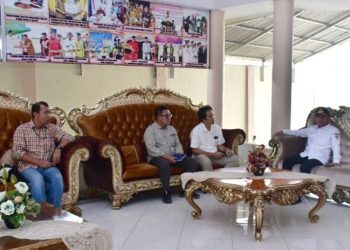 Tim Kementerian Pertanian RI melakukan peninjauan program Irigrasi di Kabupaten Pohuwato, Rabu (21/5/2025)