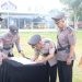 Prosesi sertijab perwira Polres Boalemo yang dipimpin Kapolres Boalemo AKBP Sigit Rahayudi, Kamis (15/5/2025).(Foto Polda)